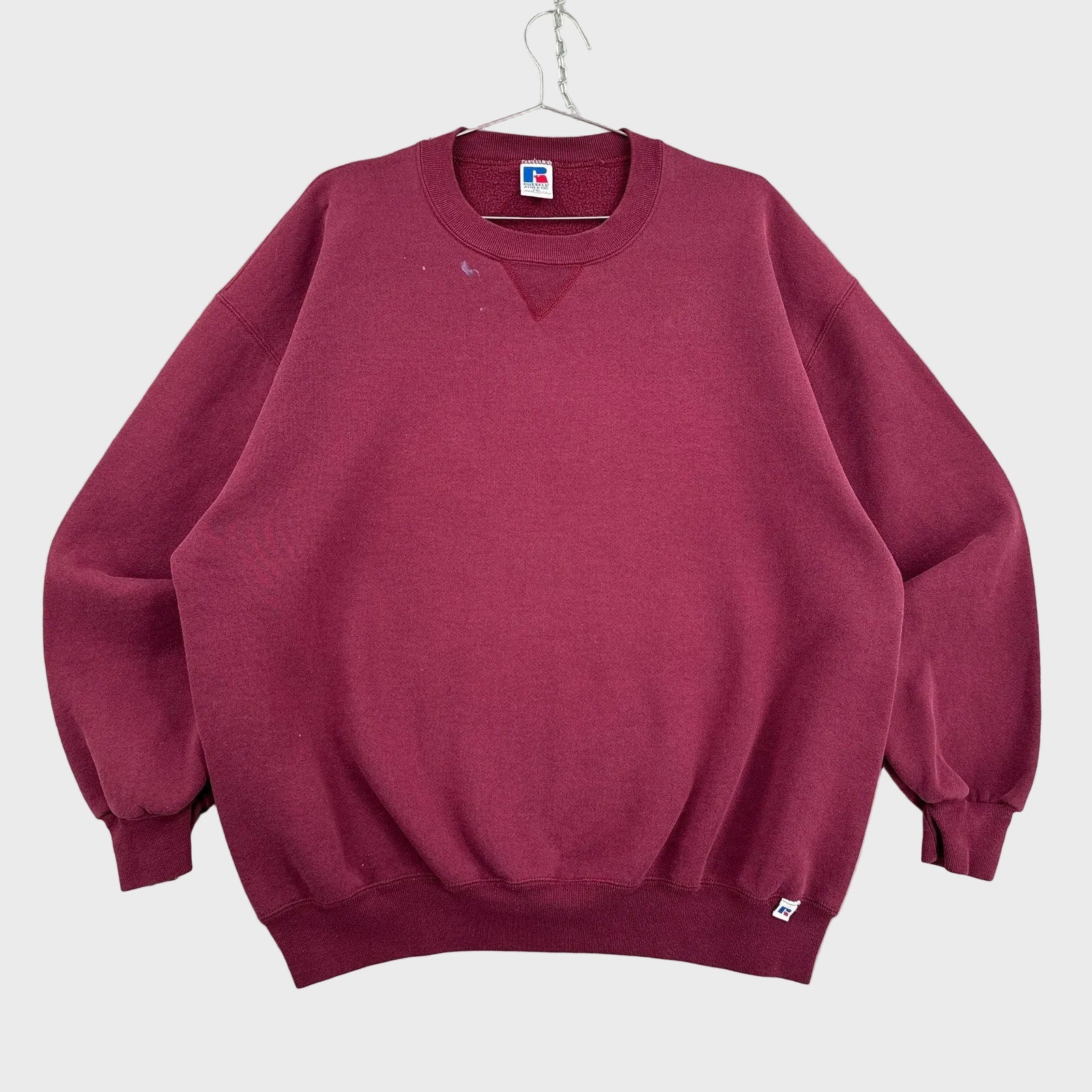 Vintage 90s Russell Athletic Blank Crewneck Sweatshirt