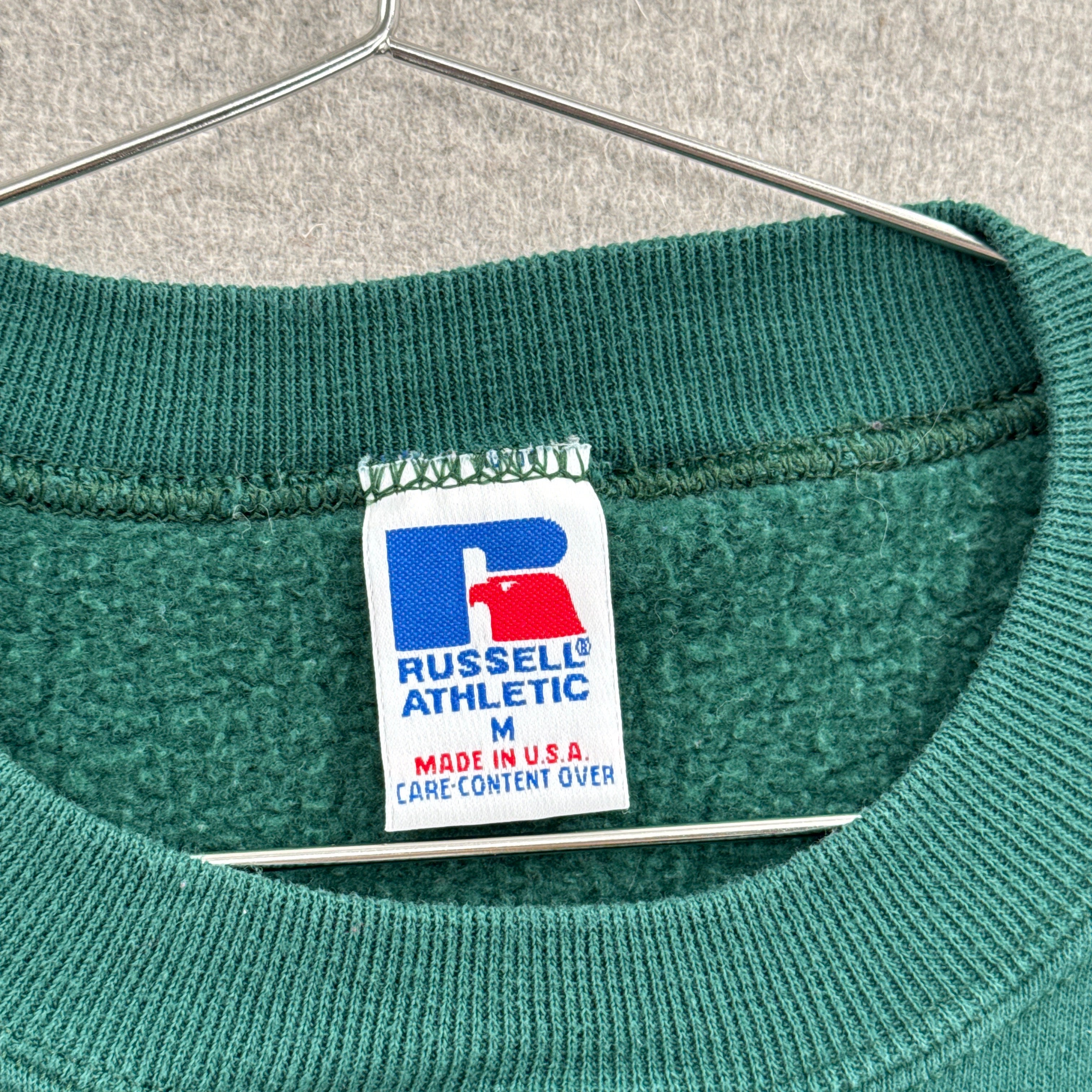 Vintage 90s Russell Athletic Blank Crewneck Sweatshirt M