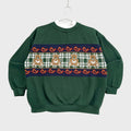 Vintage 90s Teddy Bears Embroidered Crewneck Sweatshirt