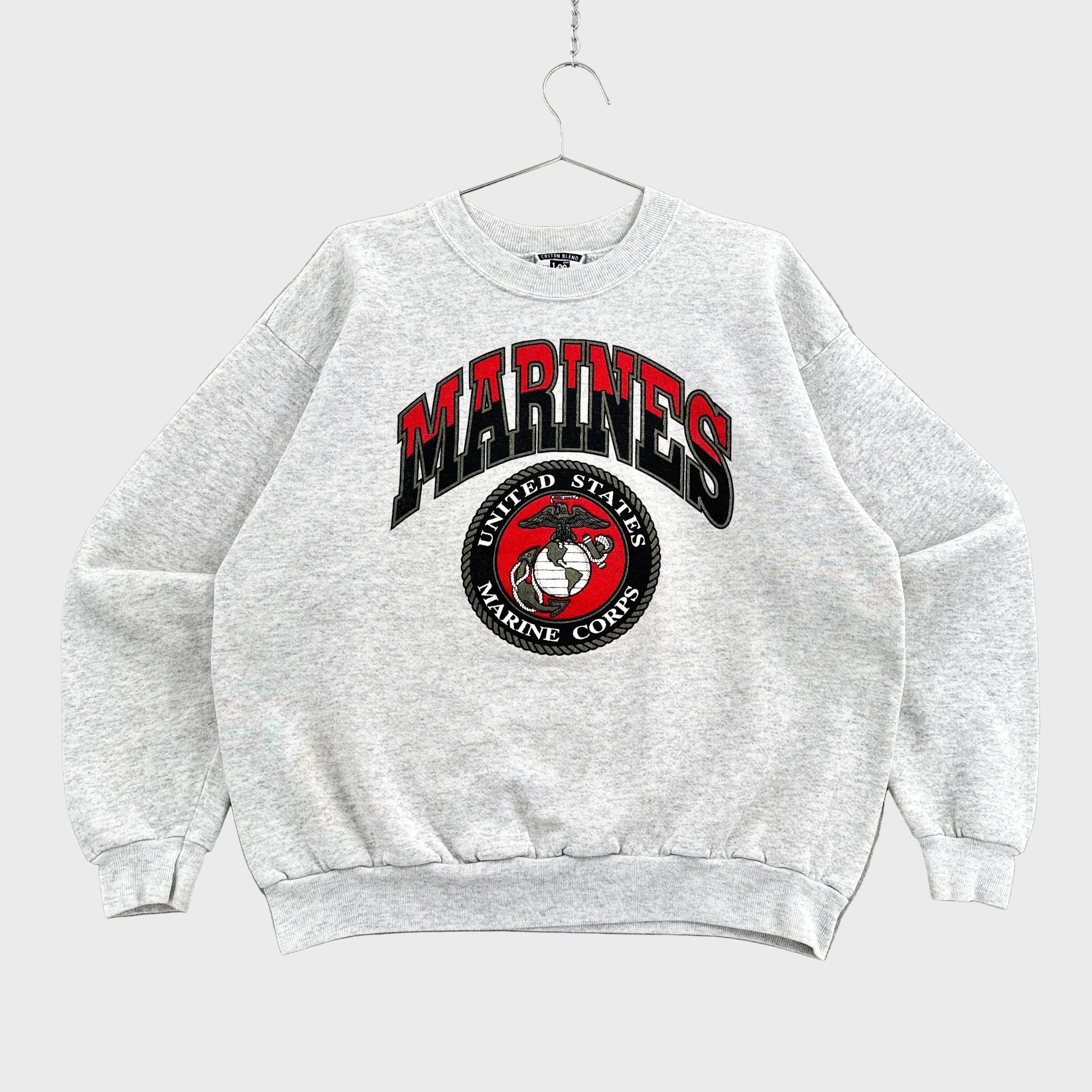 Vintage 90s United States Marine Corps Crewneck Sweatshirt