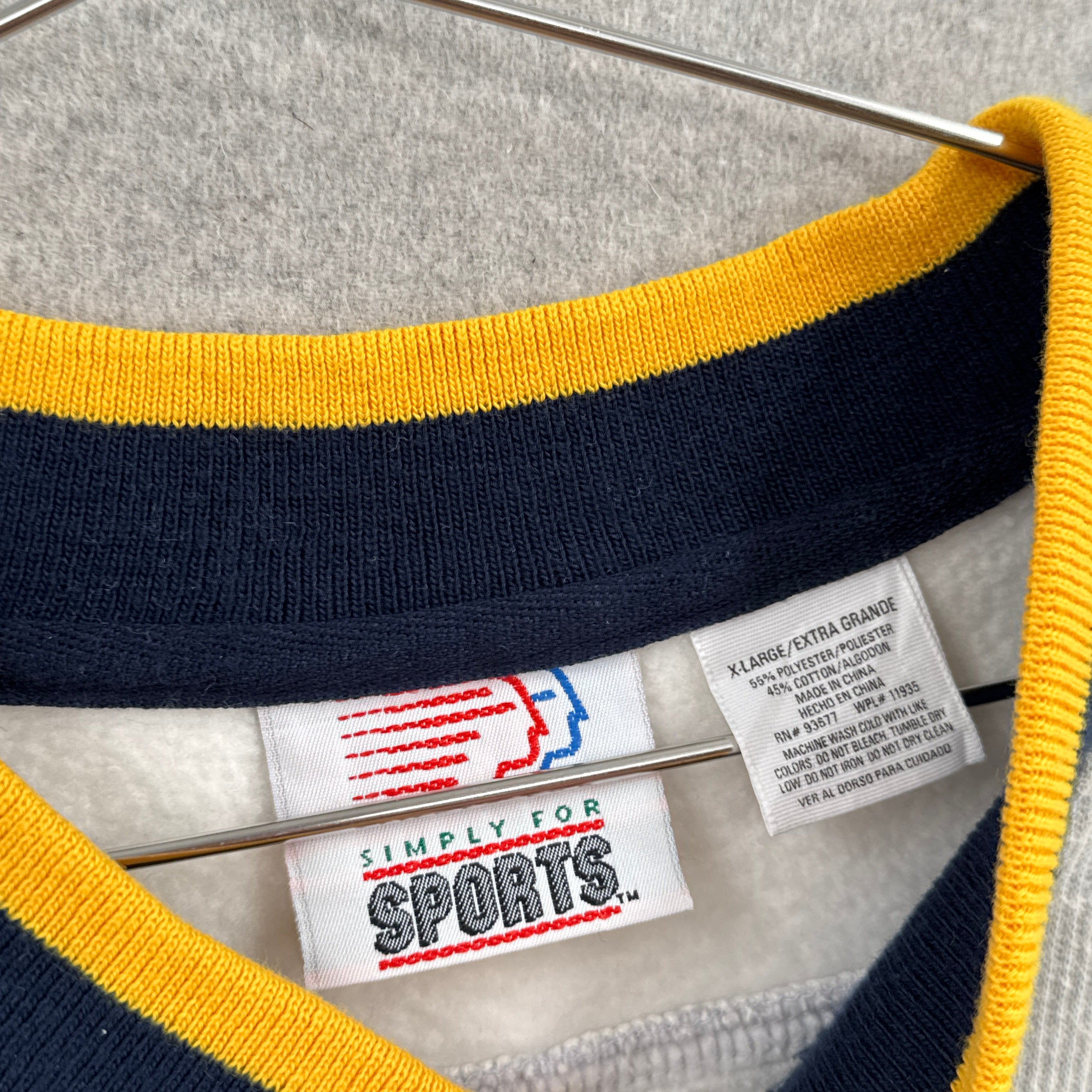 Vintage 90s University Michigan Crewneck Sweatshirt