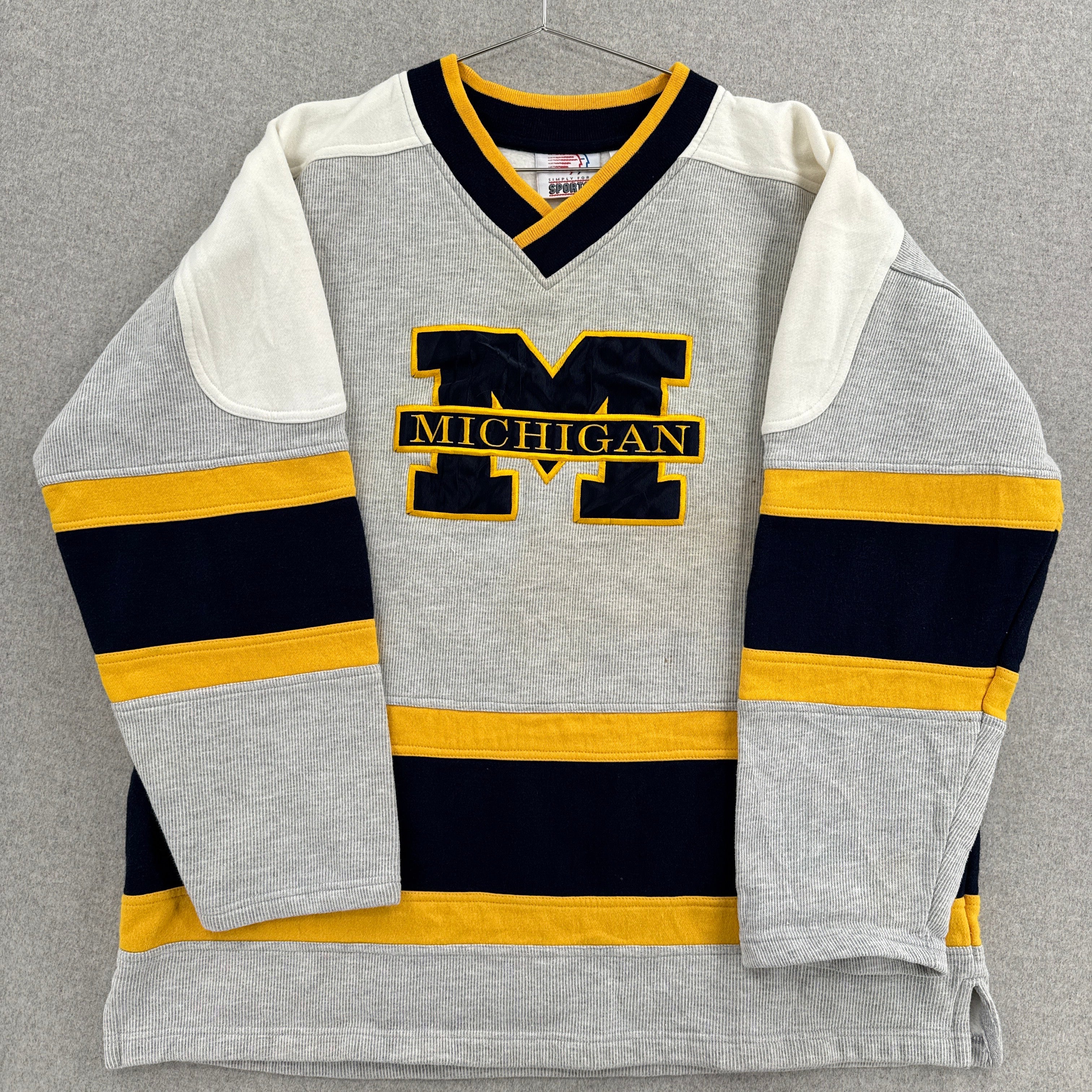 Vintage 90s University Michigan Crewneck Sweatshirt
