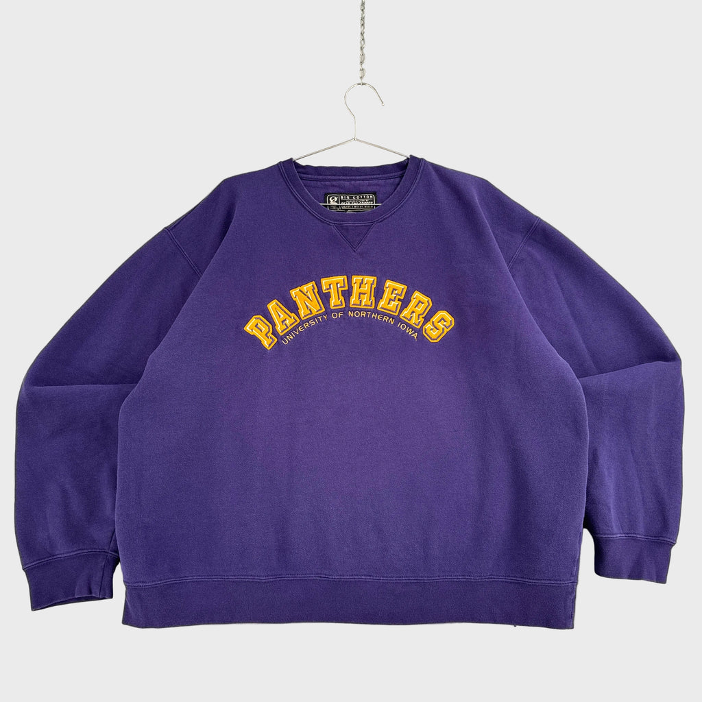 Vintage 90s University Northern Iowa Panthers Crewneck Sweatshirt