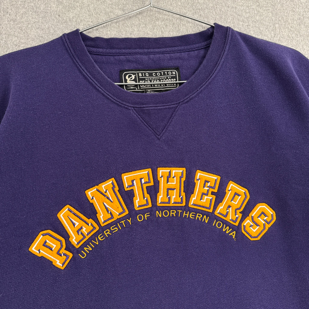 Vintage 90s University Northern Iowa Panthers Crewneck Sweatshirt
