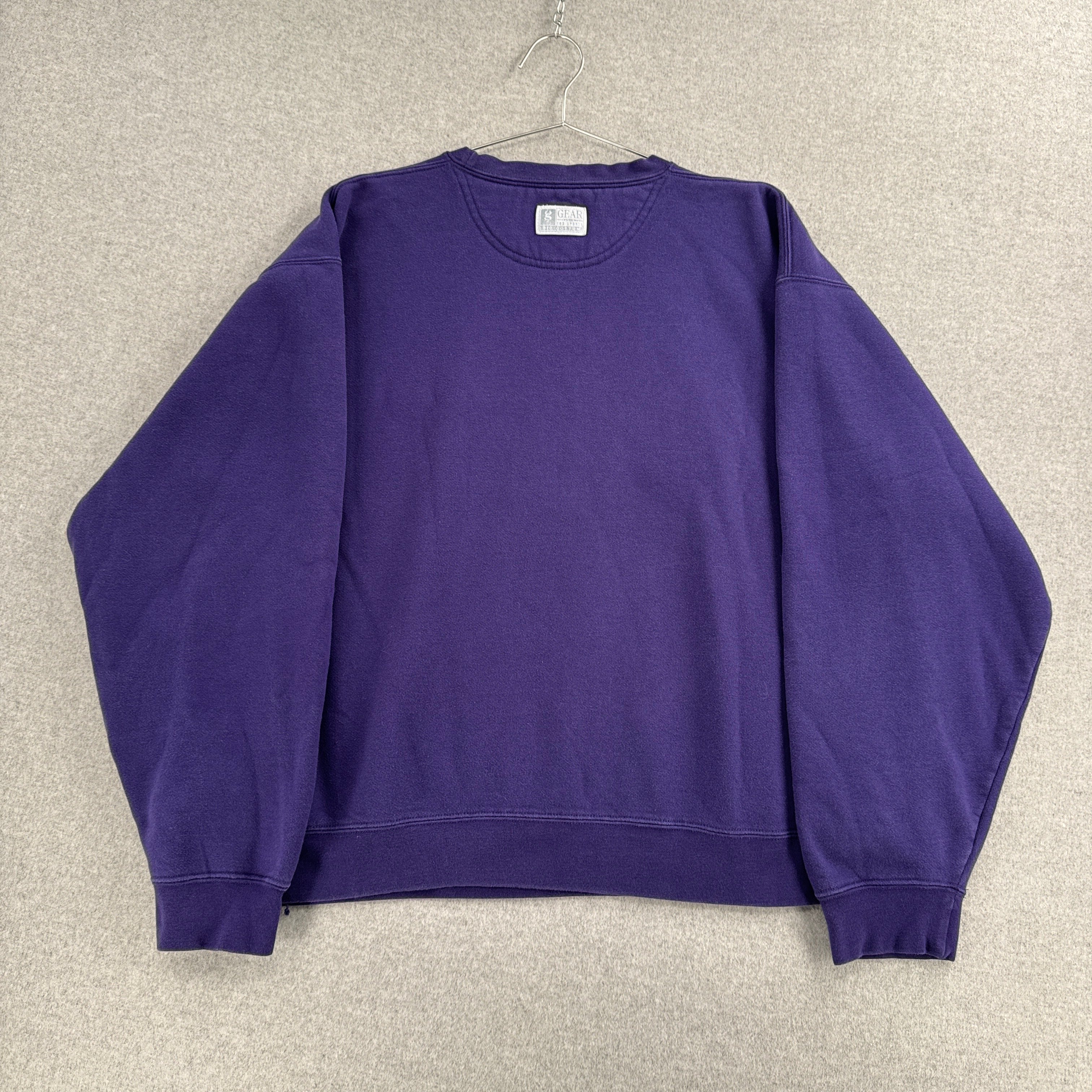 Vintage 90s University Northern Iowa Panthers Crewneck Sweatshirt