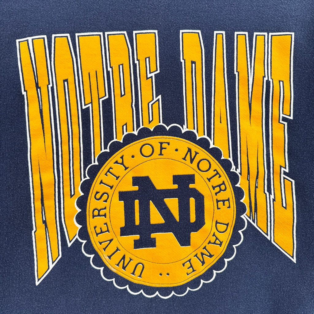 Vintage 90s University Notre Dame Crewneck Sweatshirt