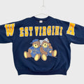 Vintage 90s University West Virginia Teddy Bears Crewneck Sweatshirt