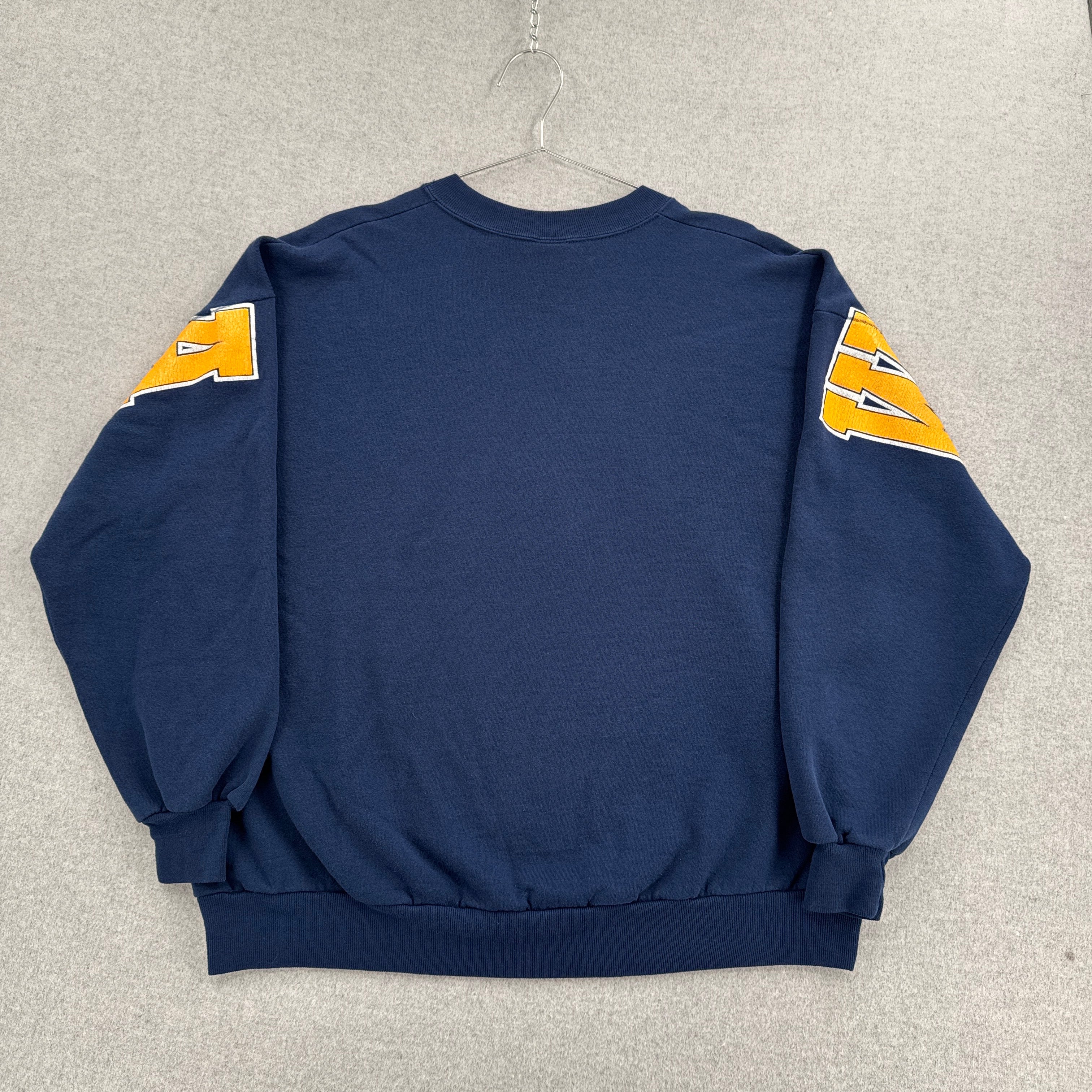 Vintage 90s University West Virginia Teddy Bears Crewneck Sweatshirt