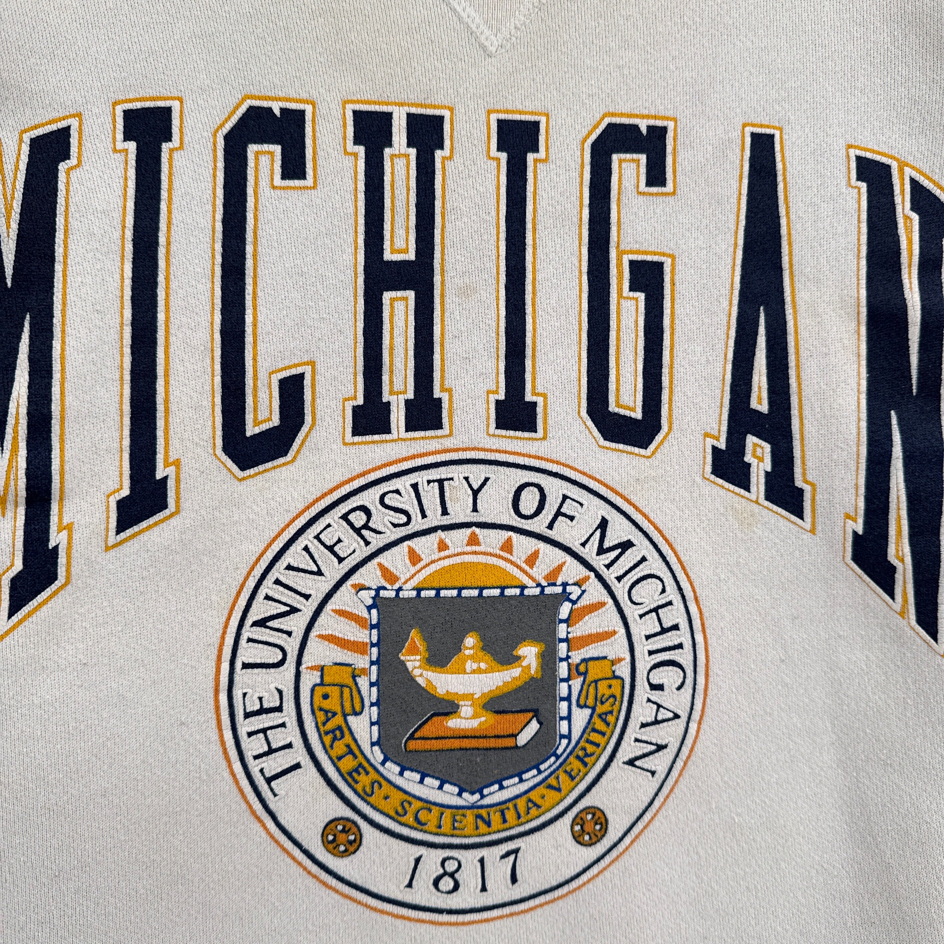 Vintage 90s University of Michigan Crewneck Sweatshirt