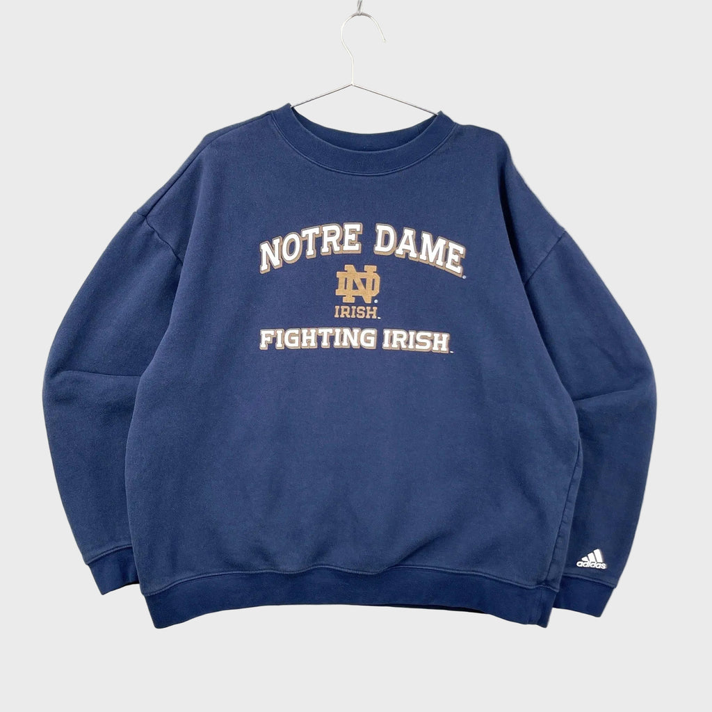 Vintage 90s University of Notre Dame College Varsity Crewneck Sweatshirt