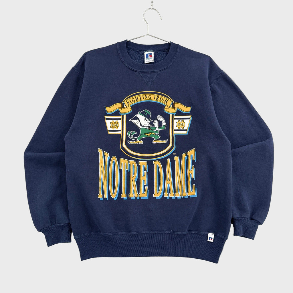 Vintage 90s University of Notre Dame Fighting Irish Crewneck Sweatshirt