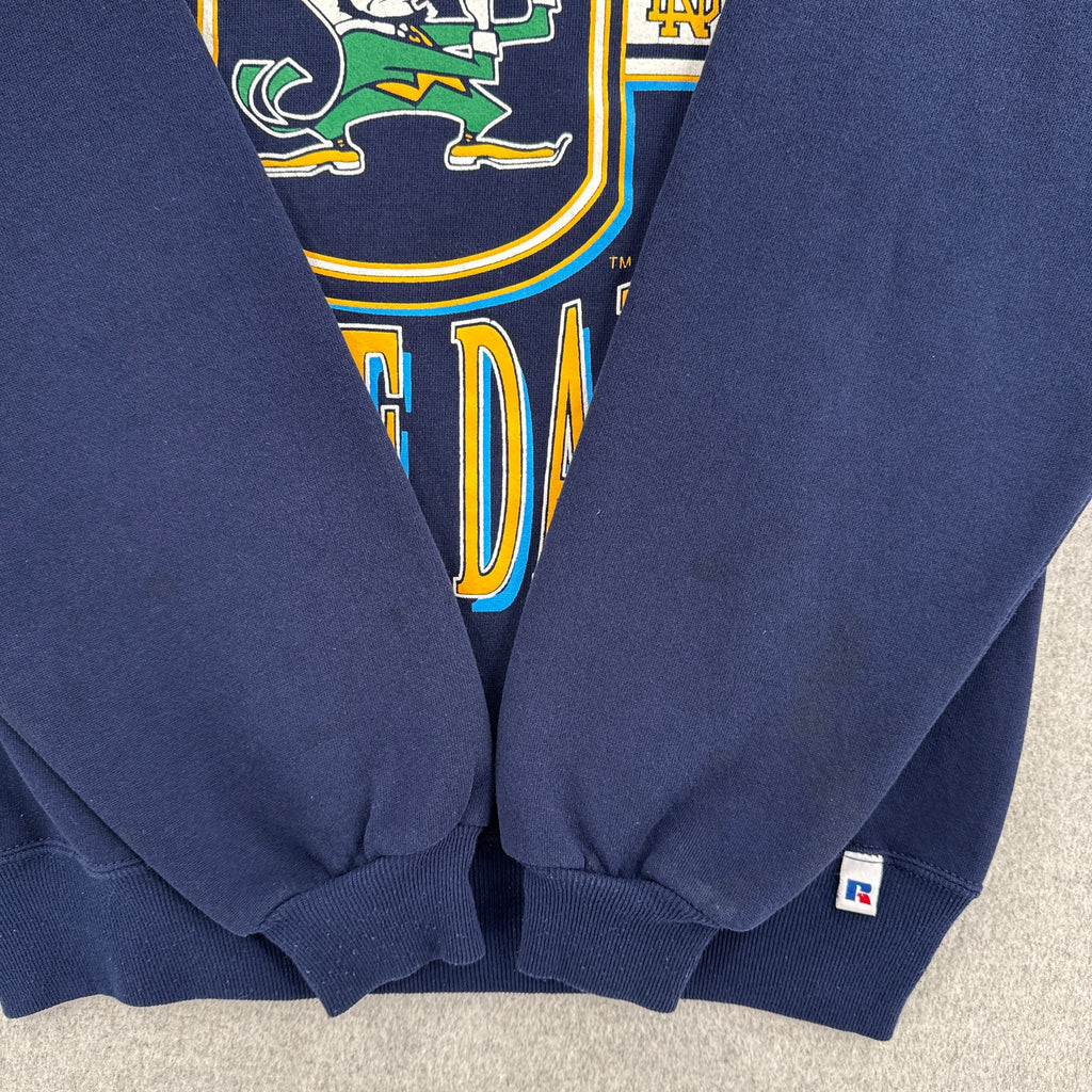 Vintage 90s University of Notre Dame Fighting Irish Crewneck Sweatshirt