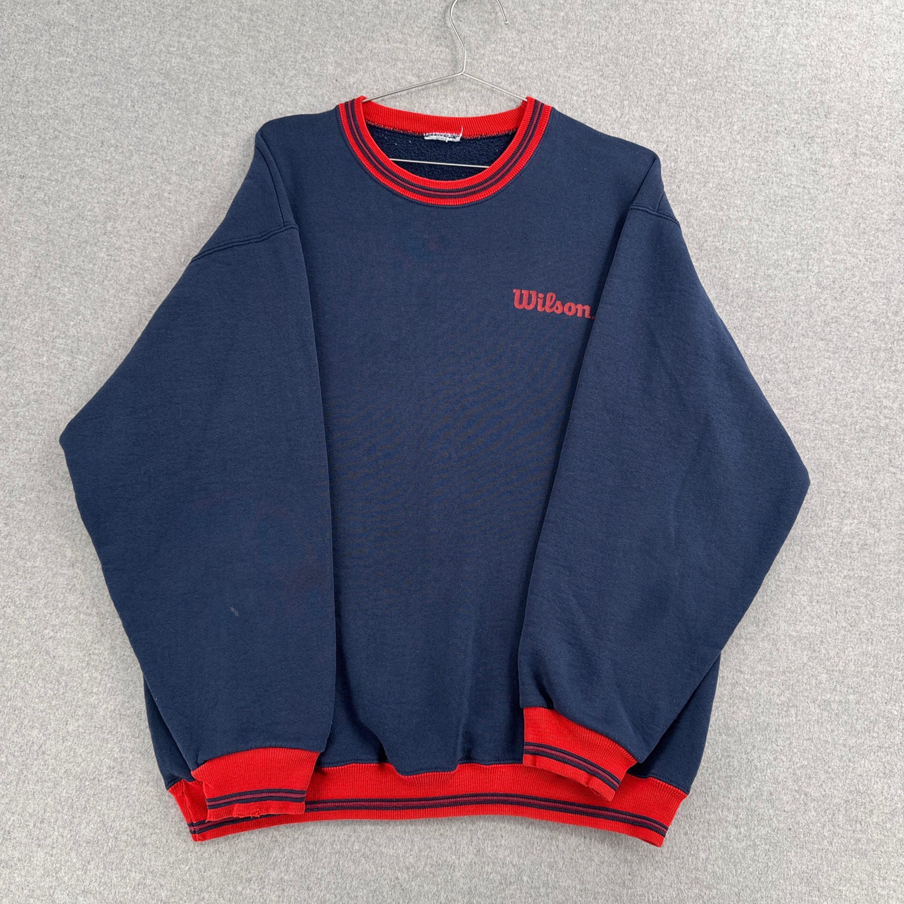 Vintage 90s Wilson Athletic Crewneck Sweatshirt