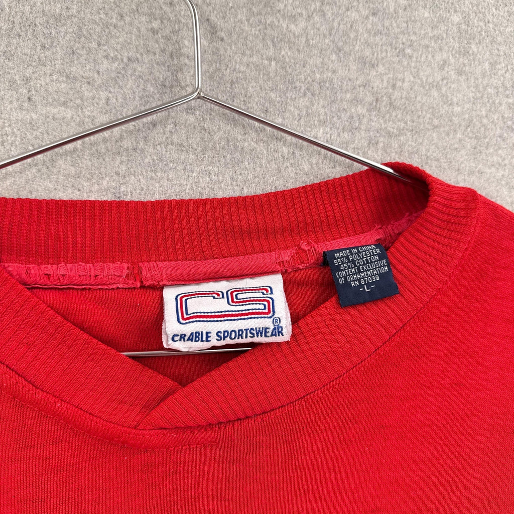 Vintage 90s Wisconsin Badgers University Varsity Crewneck Sweatshirt