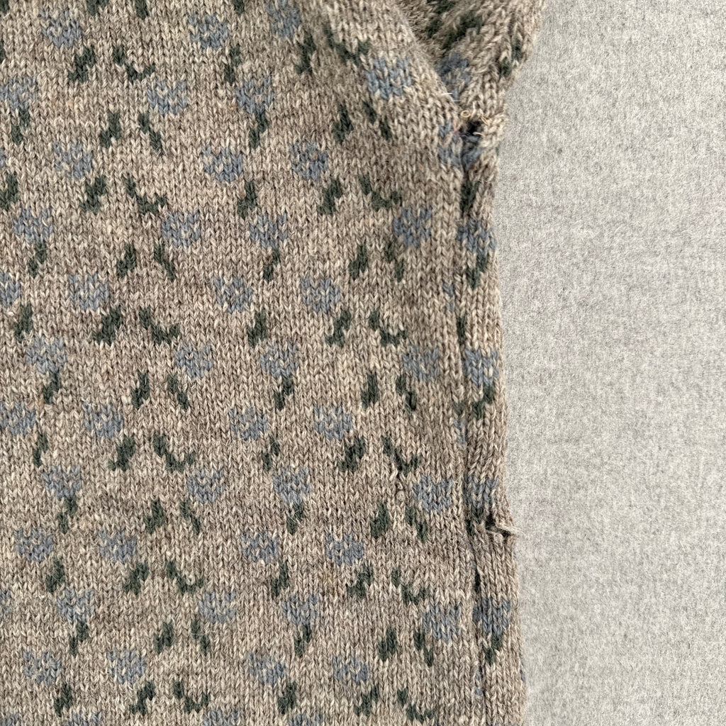 Vintage 90s Wool Button Cardigan Knitted Sweater - M/L