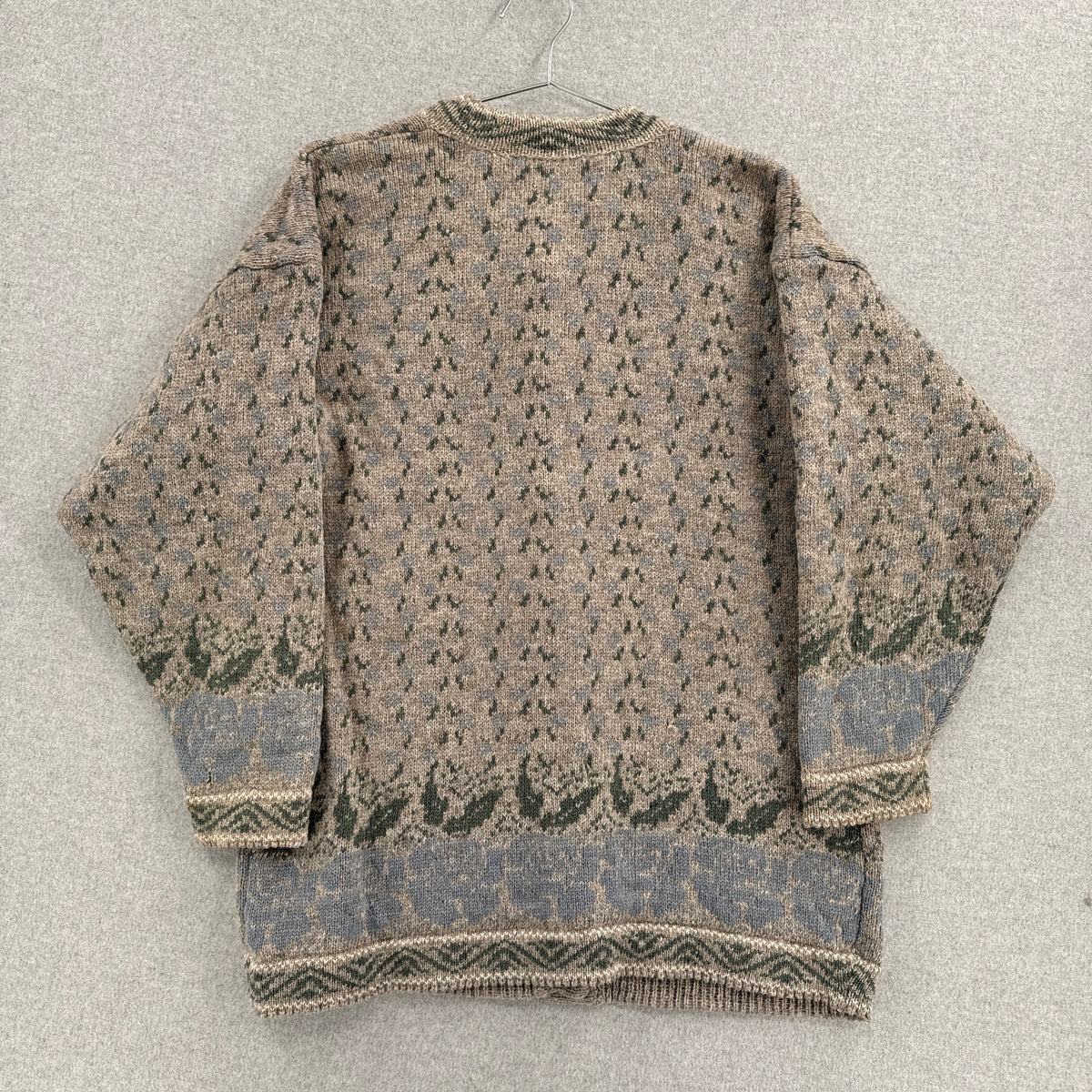 Vintage 90s Wool Button Cardigan Knitted Sweater - M/L