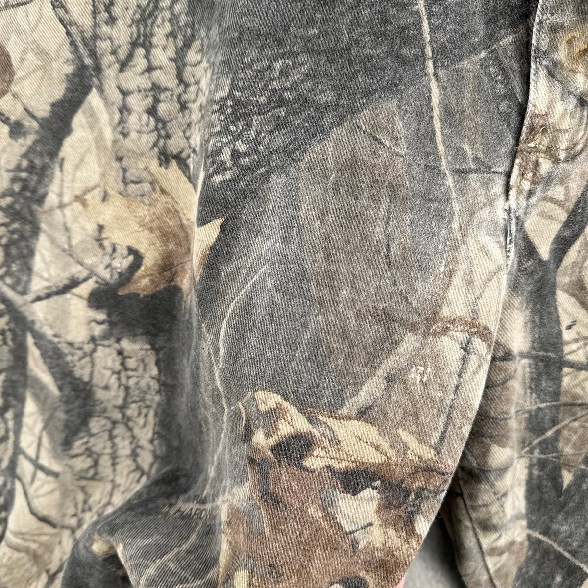 Vintage 90s Wrangler Realtree Hardwoods Camo Denim Pants - W40