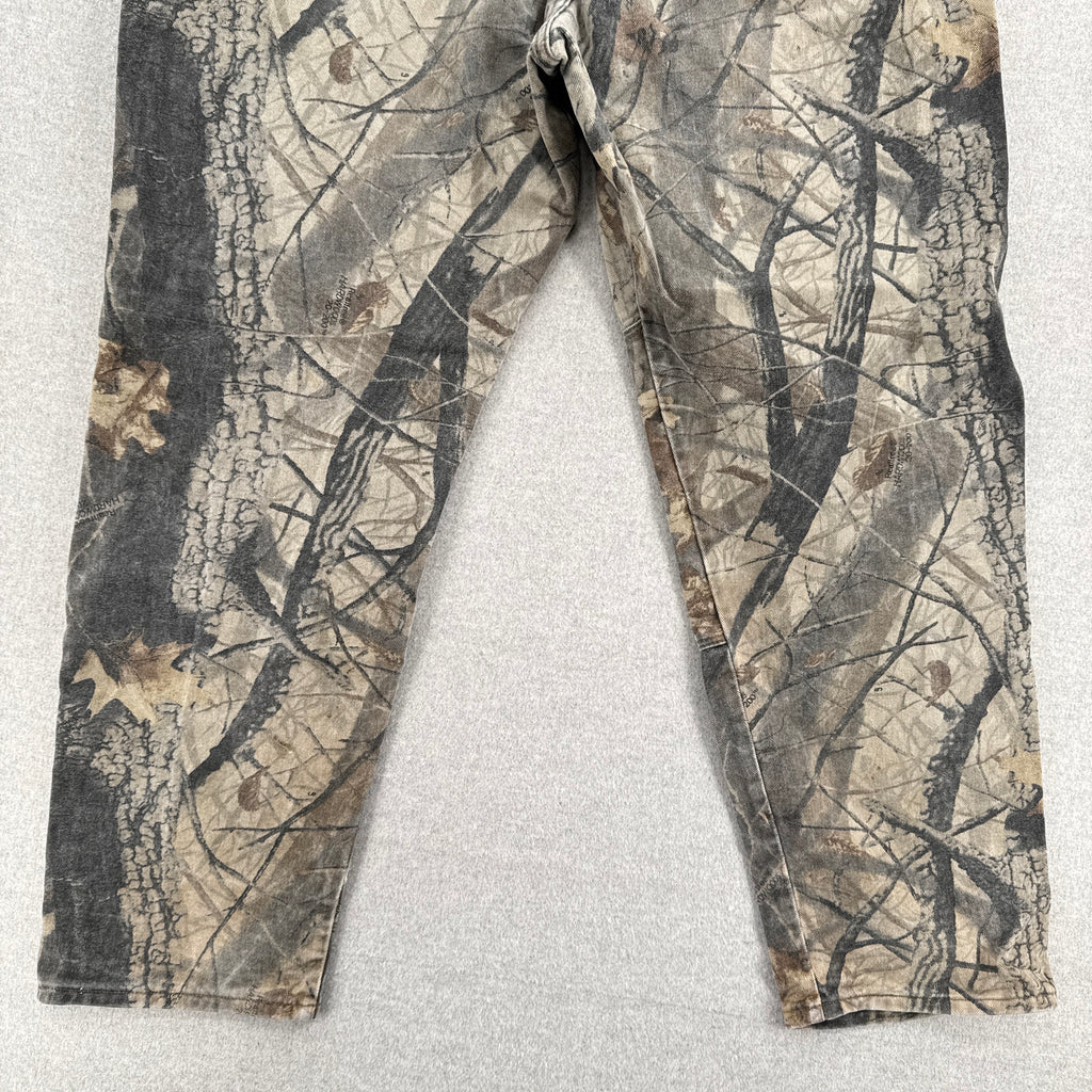 Vintage 90s Wrangler Realtree Hardwoods Camo Denim Pants - W40