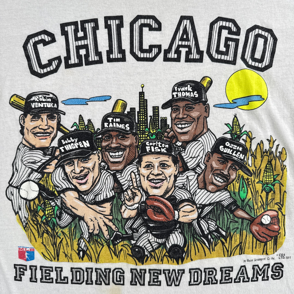 Vintage '91 Chicago White Sox Cartoon Graphic Tee