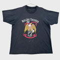 Vintage '91 Rolling Thunder Eagle Pow Mia Graphic Tee 