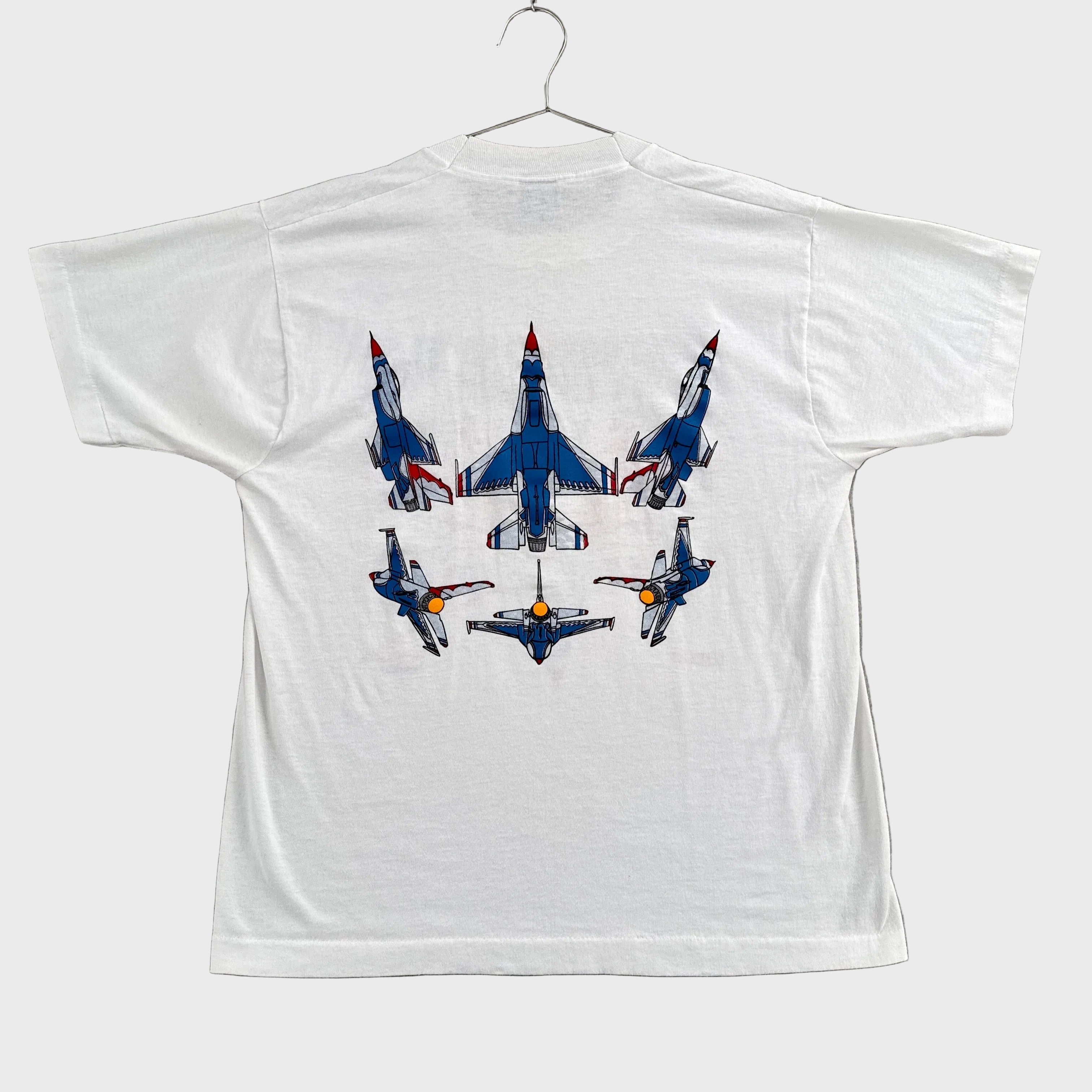 Vintage '92 Air Show Pilot Airplane Jet Graphic Tee