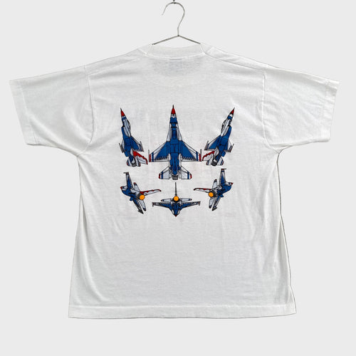 Vintage '92 Air Show Pilot Airplane Jet Graphic Tee