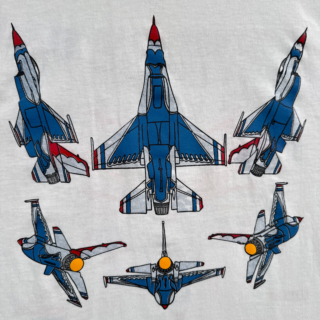 Vintage '92 Air Show Pilot Airplane Jet Graphic Tee