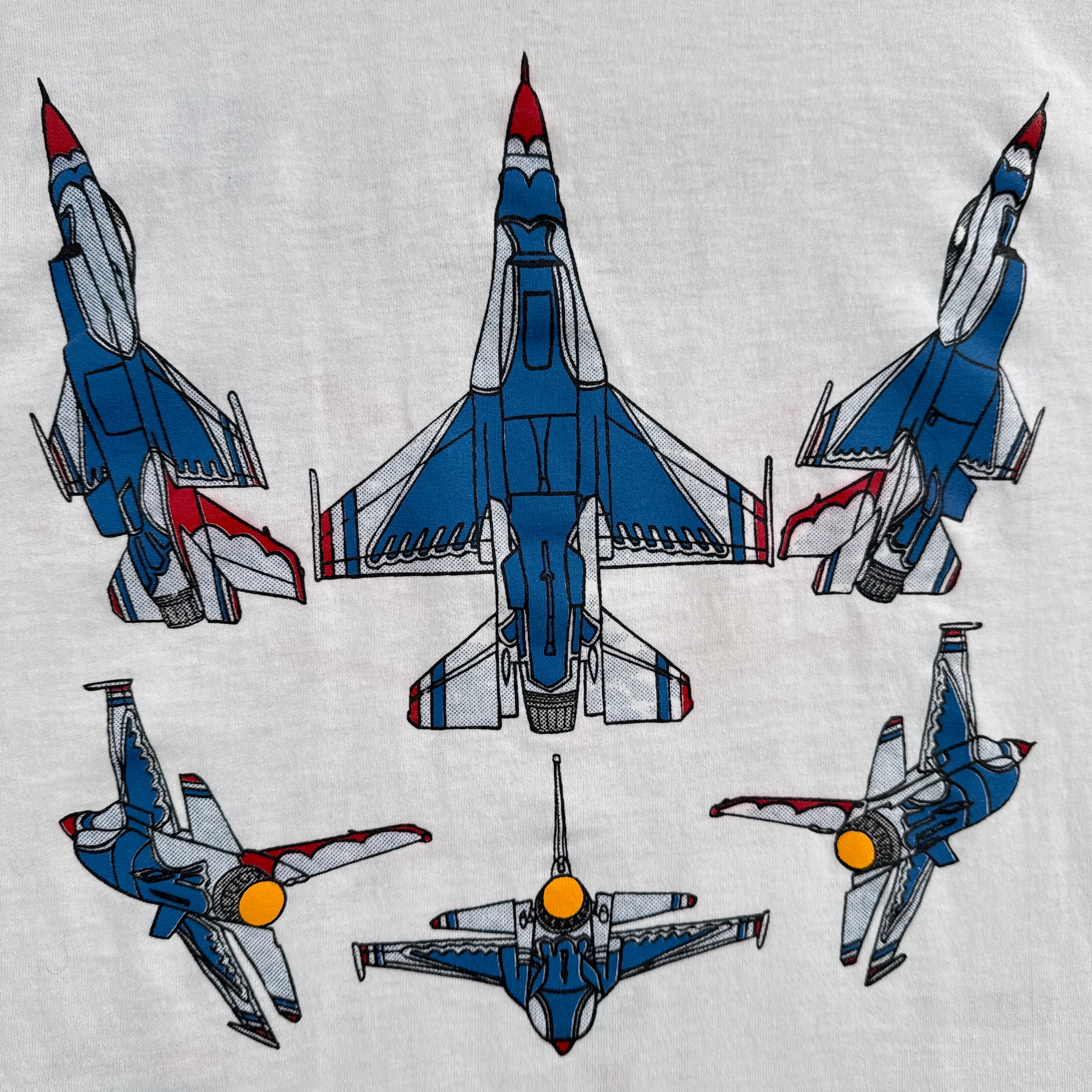 Vintage '92 Air Show Pilot Airplane Jet Graphic Tee