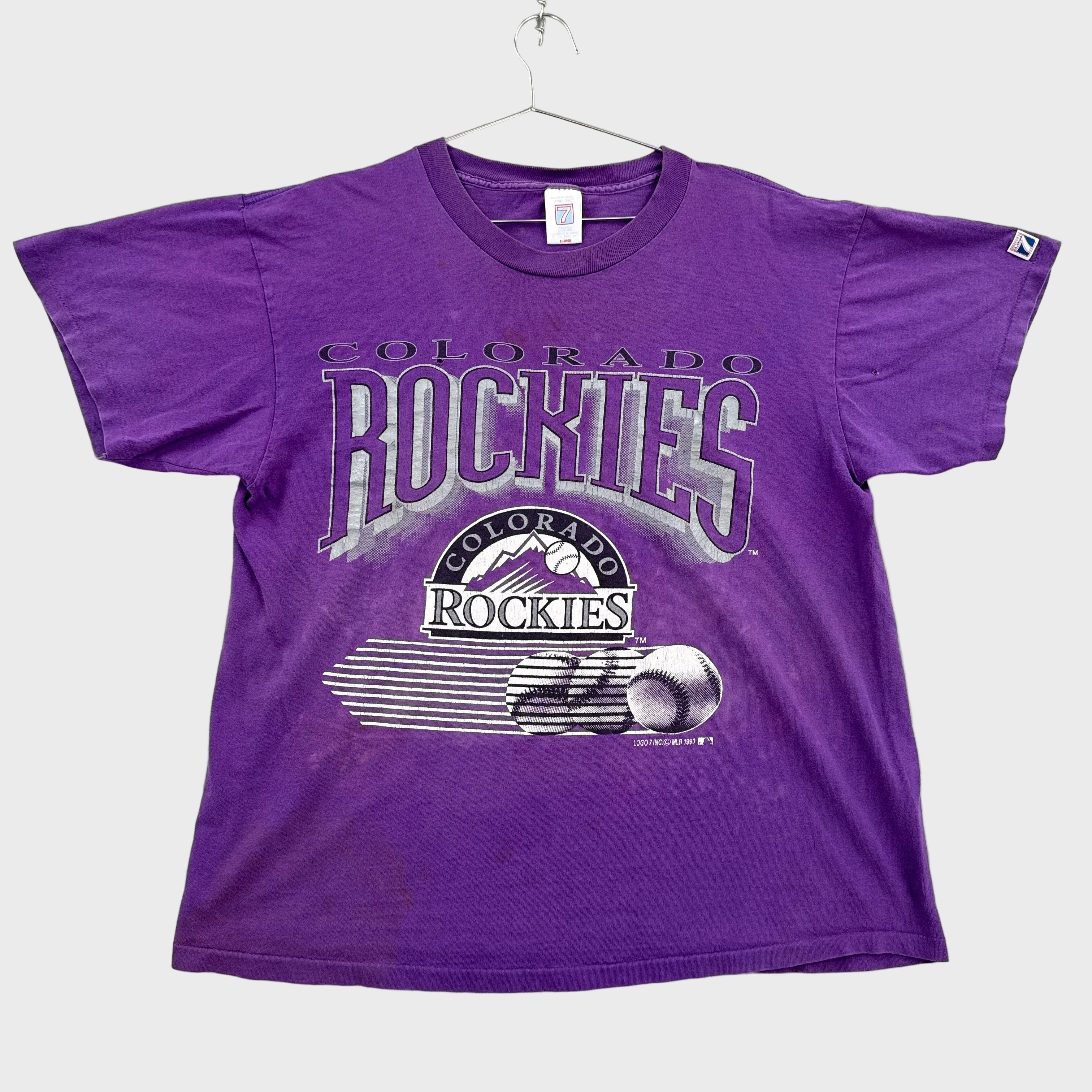 Vintage '93 Colorado Rockies Graphic Tee 