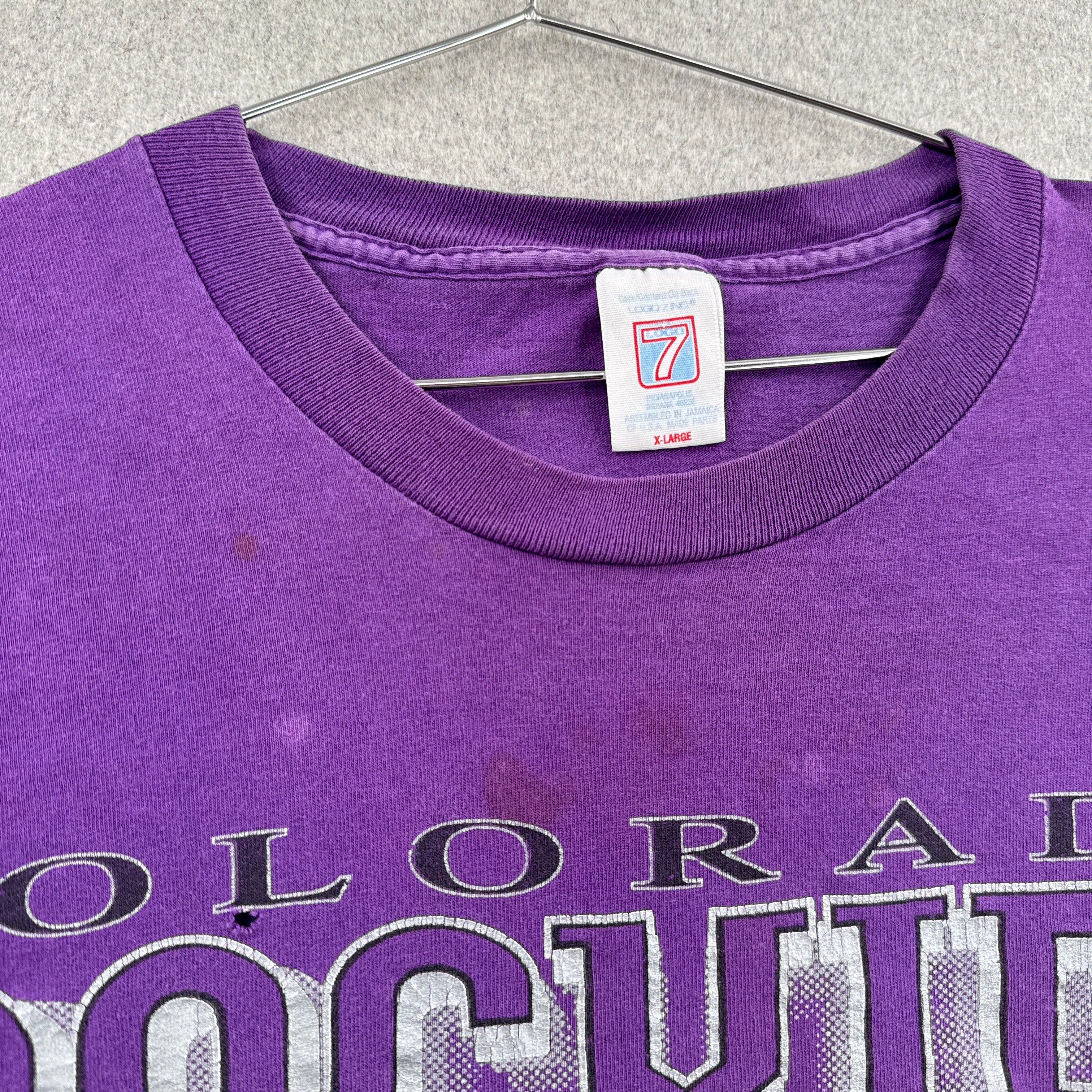 Vintage '93 Colorado Rockies Graphic Tee 
