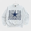 Vintage '93 Dallas Cowboys NFL Youth Crewneck Sweatshirt