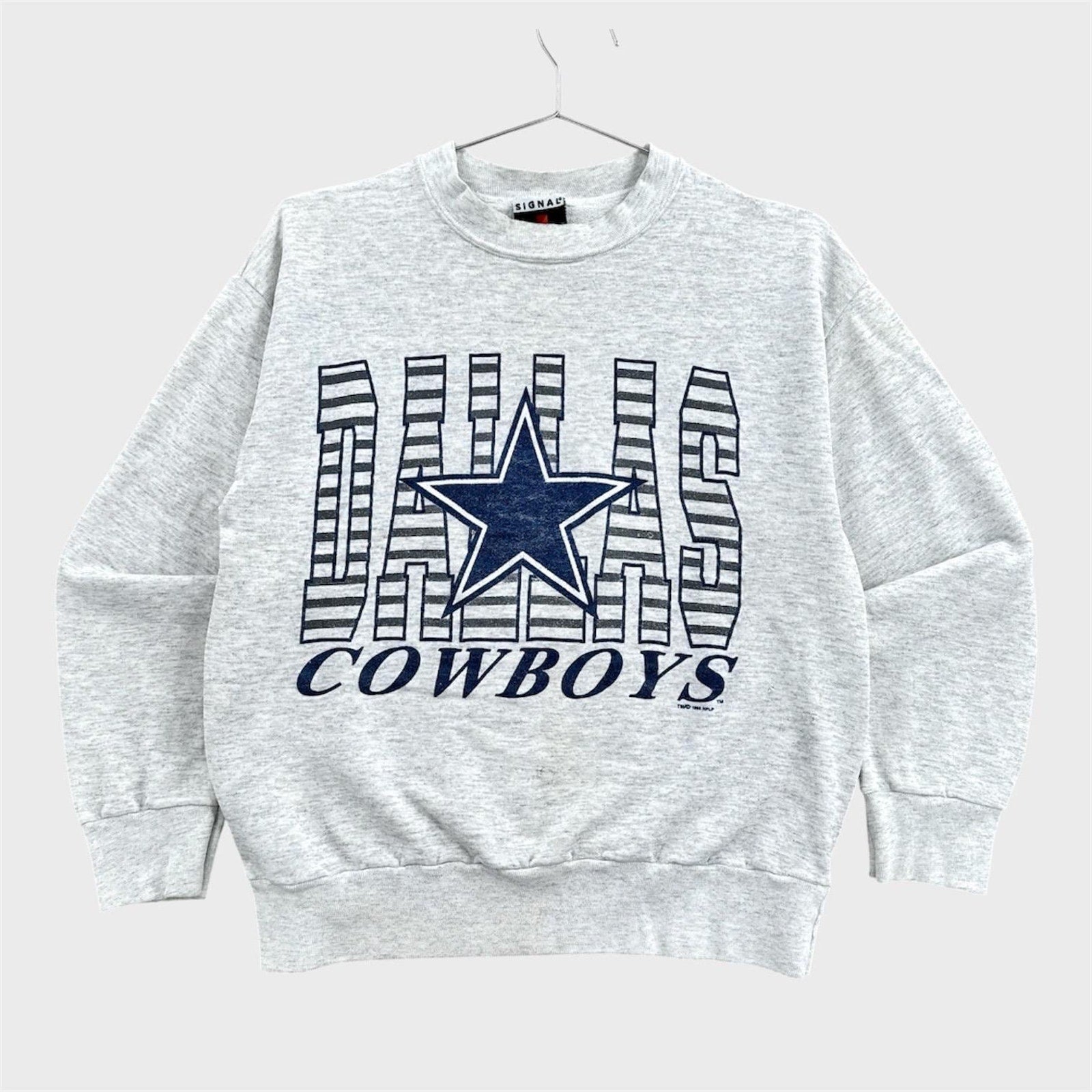 Vintage '93 Dallas Cowboys NFL Youth Crewneck Sweatshirt