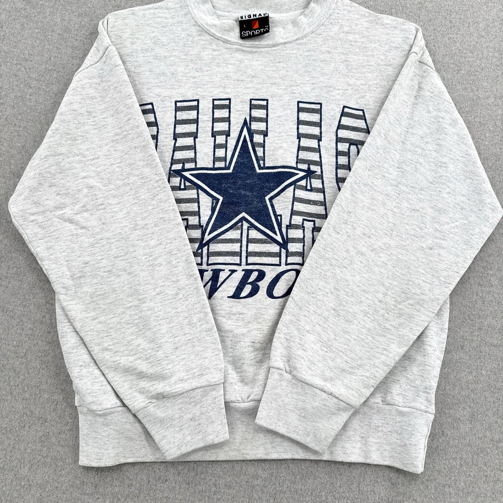 Vintage '93 Dallas Cowboys NFL Youth Crewneck Sweatshirt