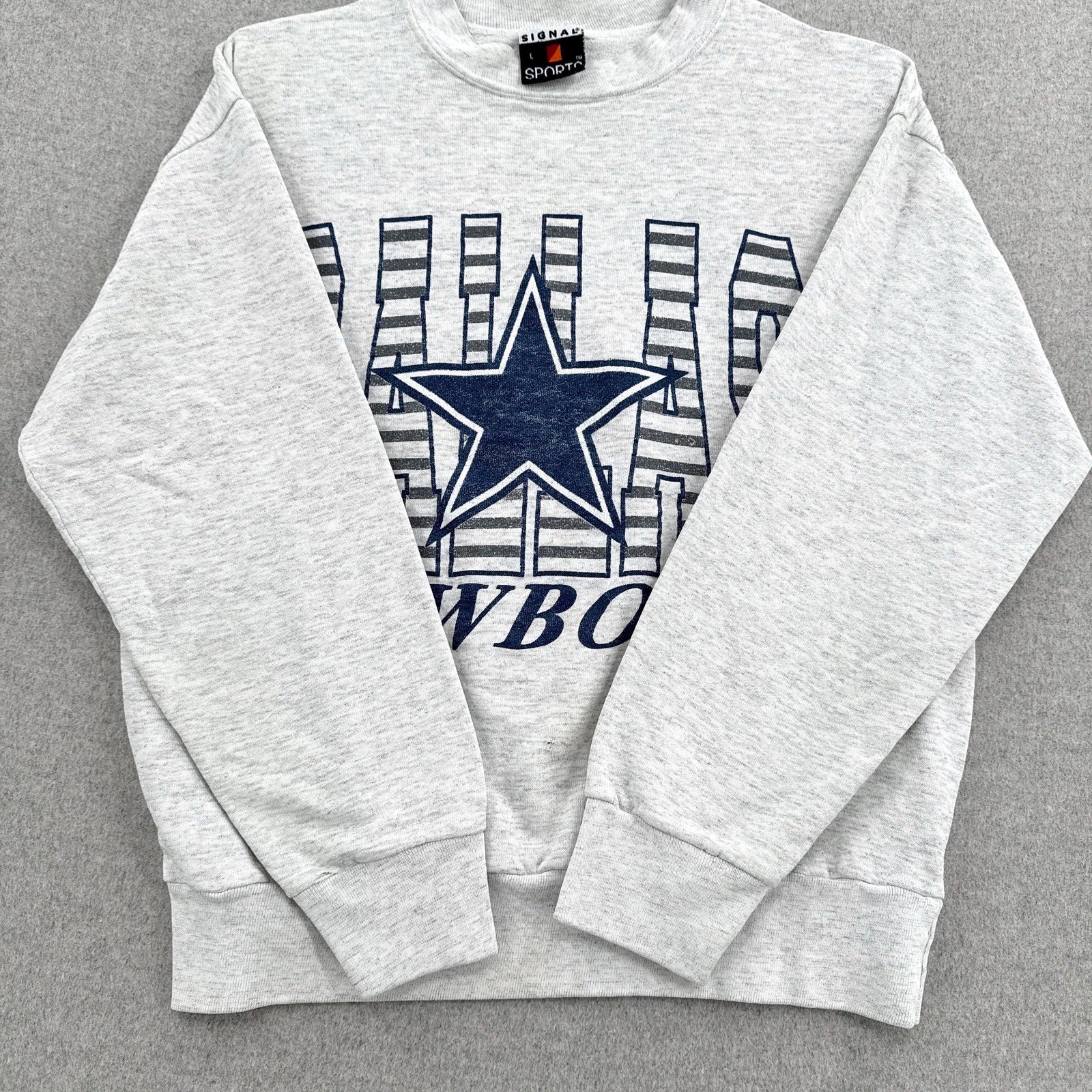 Vintage '93 Dallas Cowboys NFL Youth Crewneck Sweatshirt