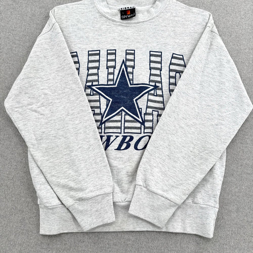Vintage '93 Dallas Cowboys NFL Youth Crewneck Sweatshirt