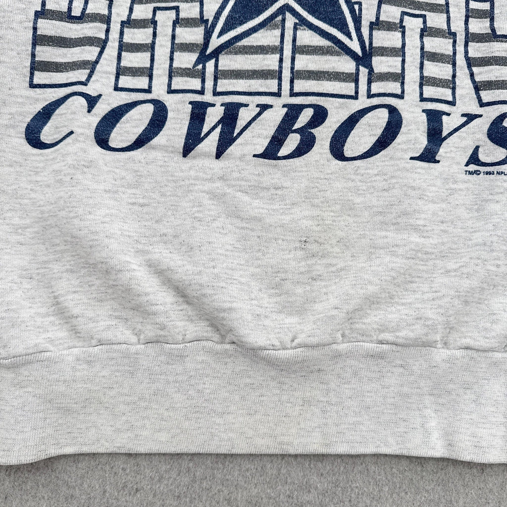 Vintage '93 Dallas Cowboys NFL Youth Crewneck Sweatshirt
