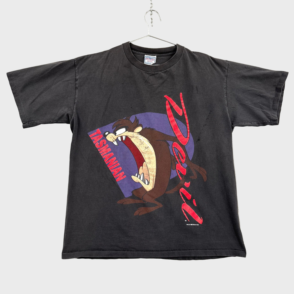 Vintage '93 Taz Tasmanian Devil Cartoon Graphic Tee 