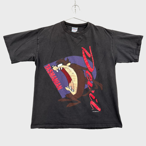 Vintage '93 Taz Tasmanian Devil Cartoon Graphic Tee 