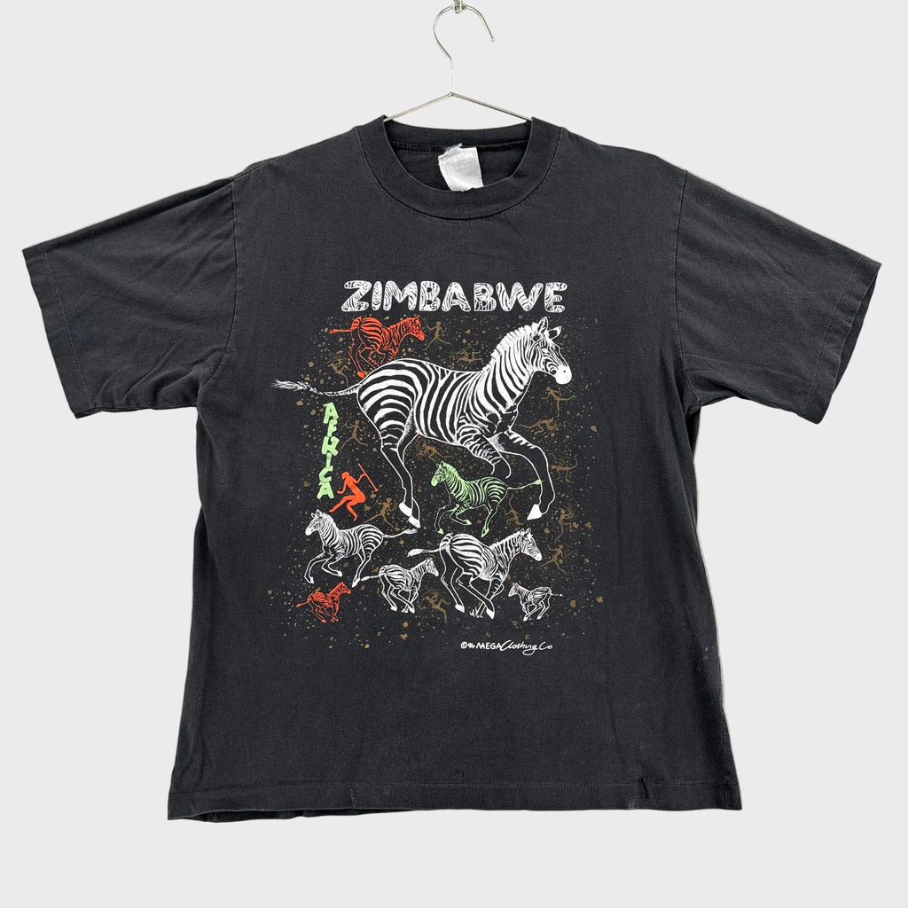 Vintage '94 Zimbabwe Zebra Graphic Tee
