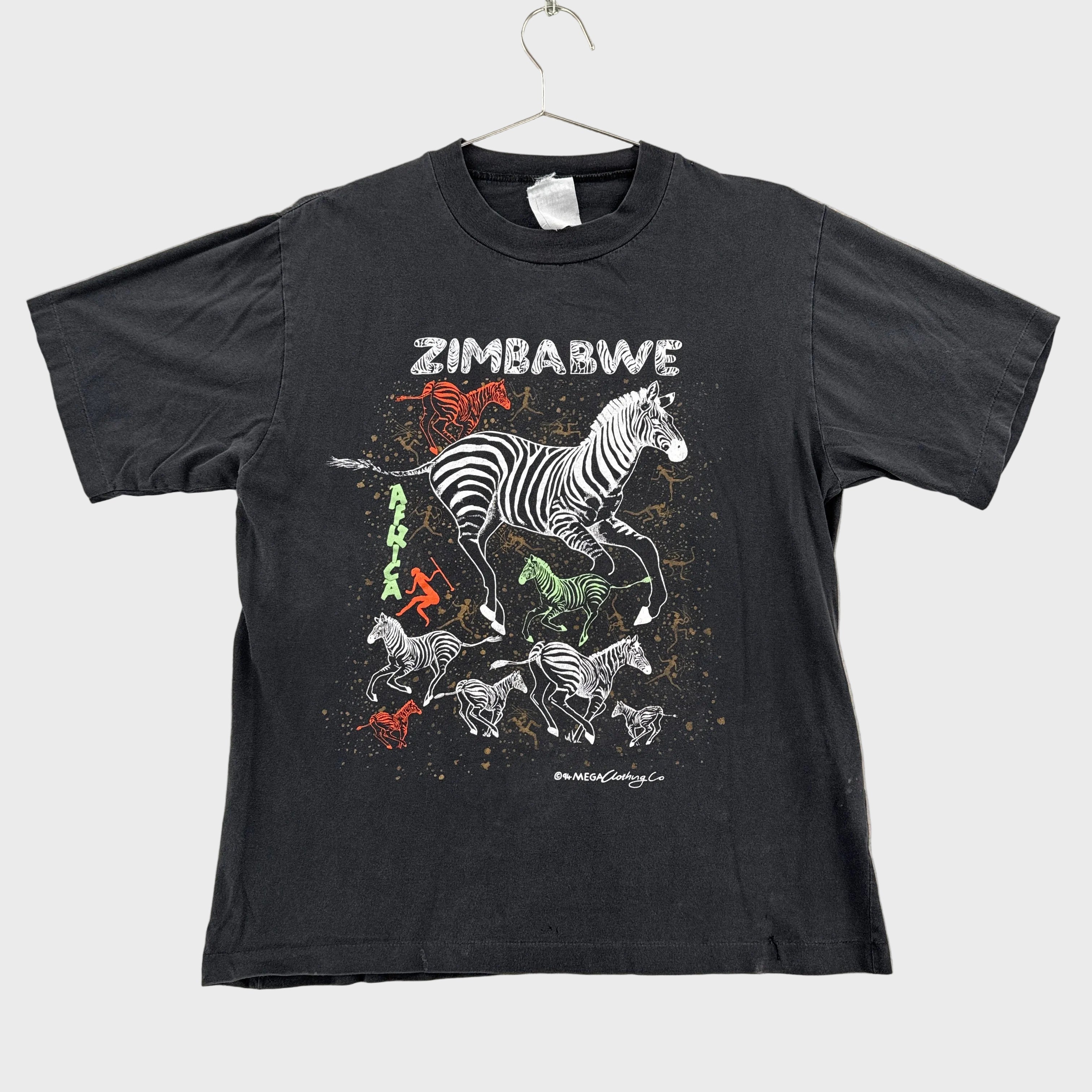 Vintage '94 Zimbabwe Zebra Graphic Tee
