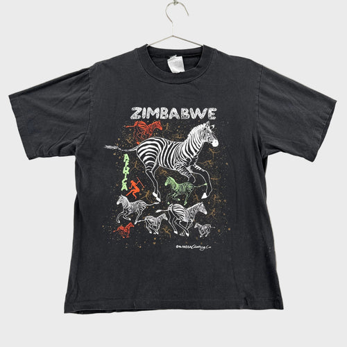 Vintage '94 Zimbabwe Zebra Graphic Tee