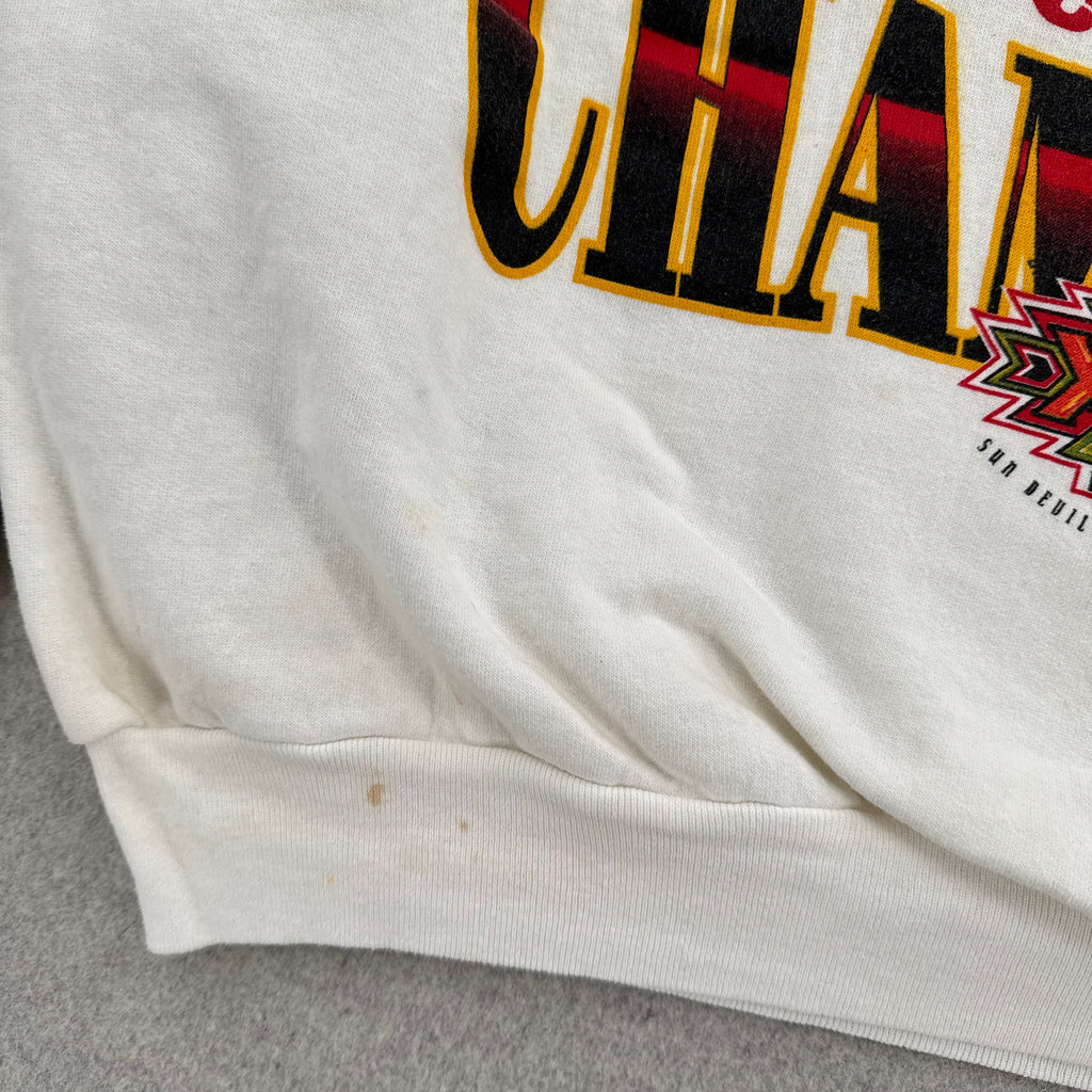 Vintage '95 Pittsburgh Steelers AFC Champions Crewneck Sweatshirt