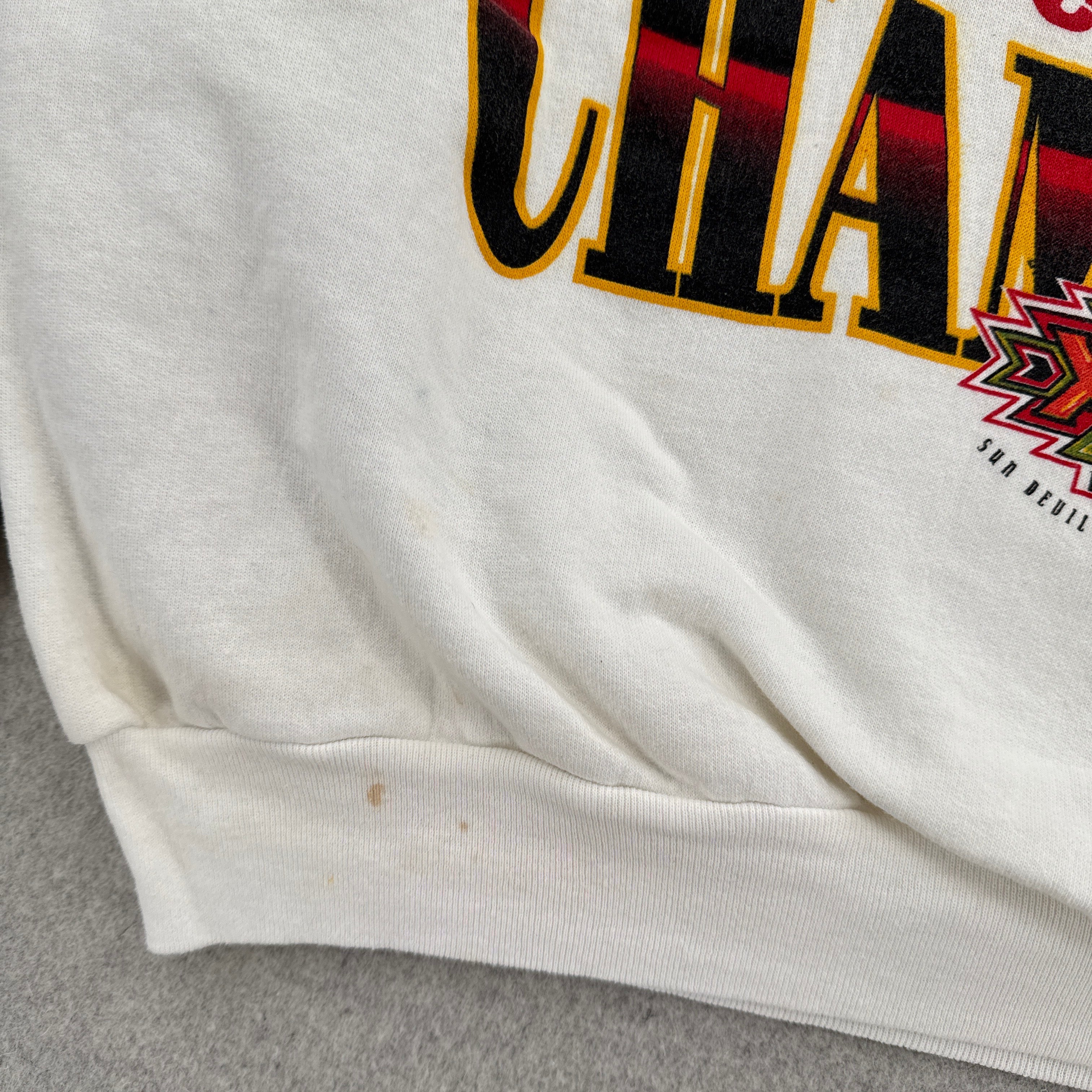 Vintage '95 Pittsburgh Steelers AFC Champions Crewneck Sweatshirt