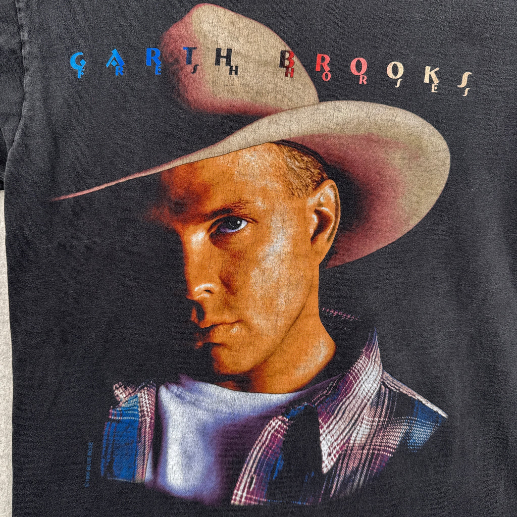 Vintage '96 Garth Brooks Fresh Horses Tour Graphic Tee 