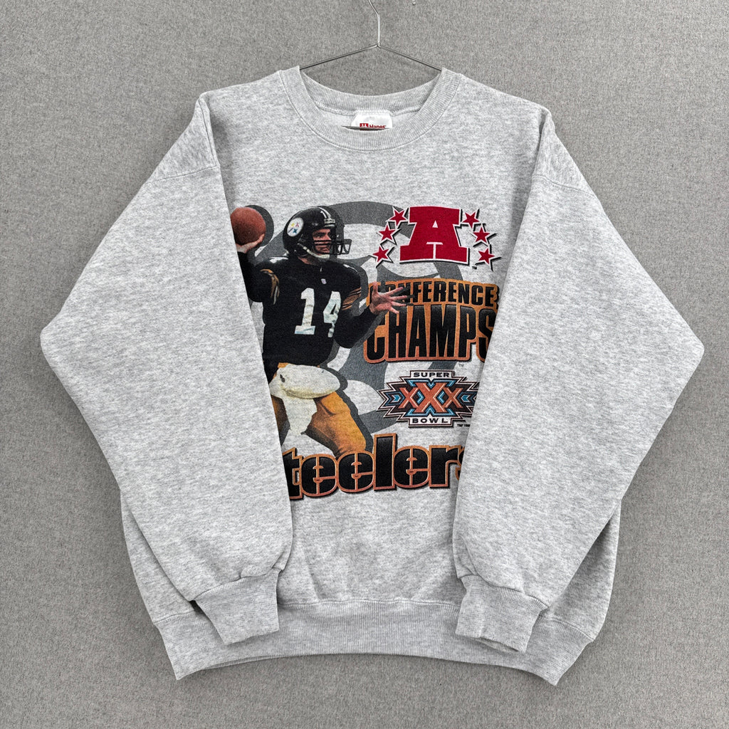 Vintage '96 Pittsburgh Steelers Super Bowl Crewneck Sweatshirt