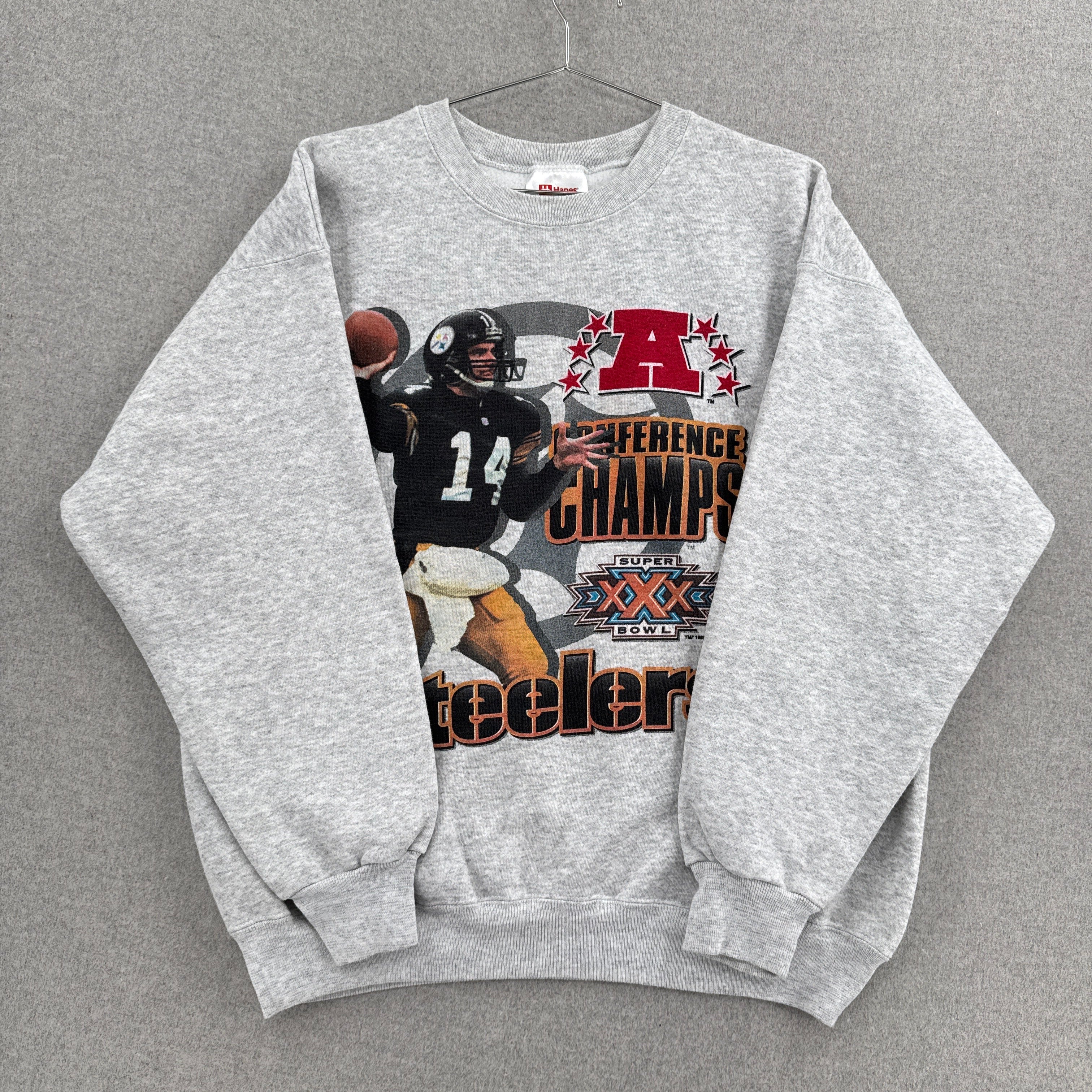 Vintage '96 Pittsburgh Steelers Super Bowl Crewneck Sweatshirt
