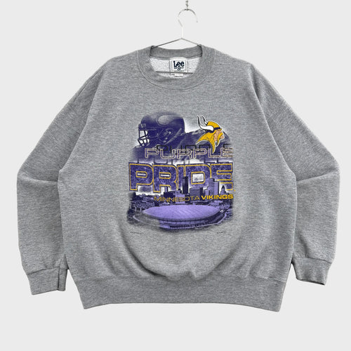 Vintage '98 Minnesota Vikings NFL Crewneck Sweatshirt