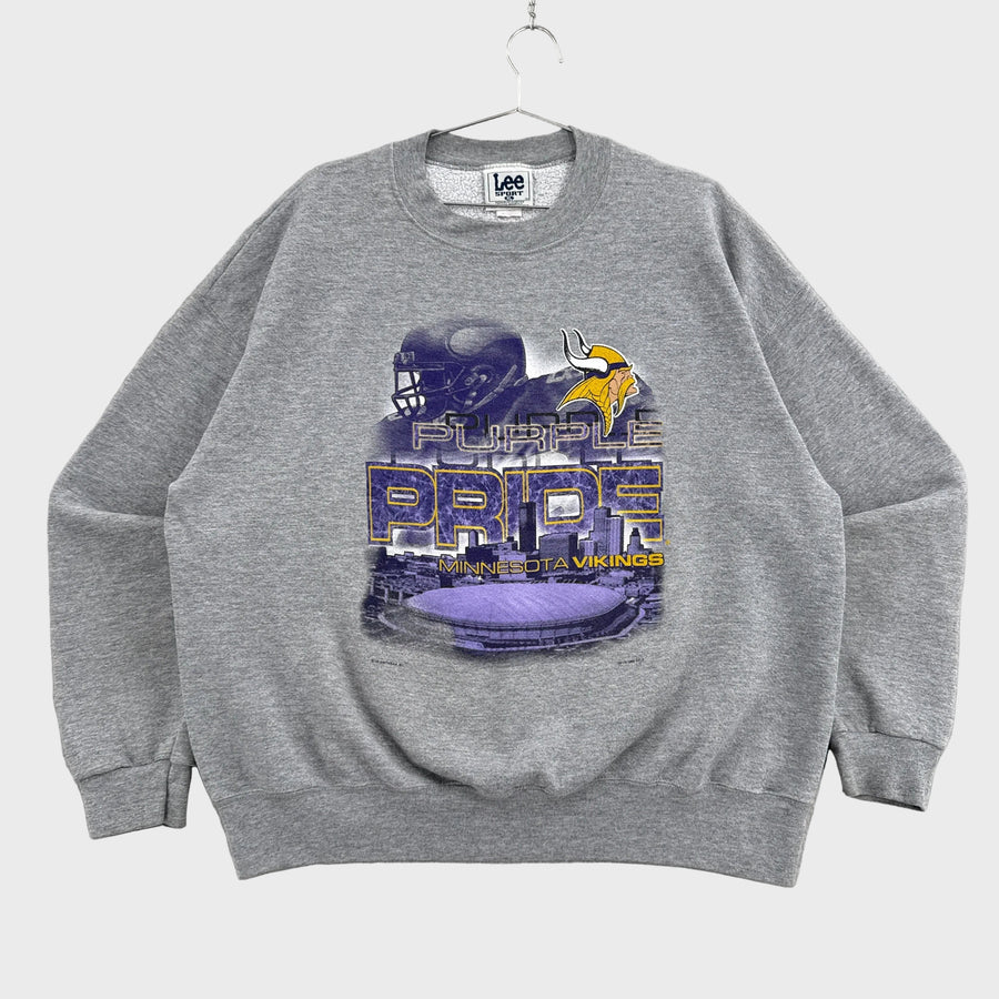Vintage '98 Minnesota Vikings NFL Crewneck Sweatshirt