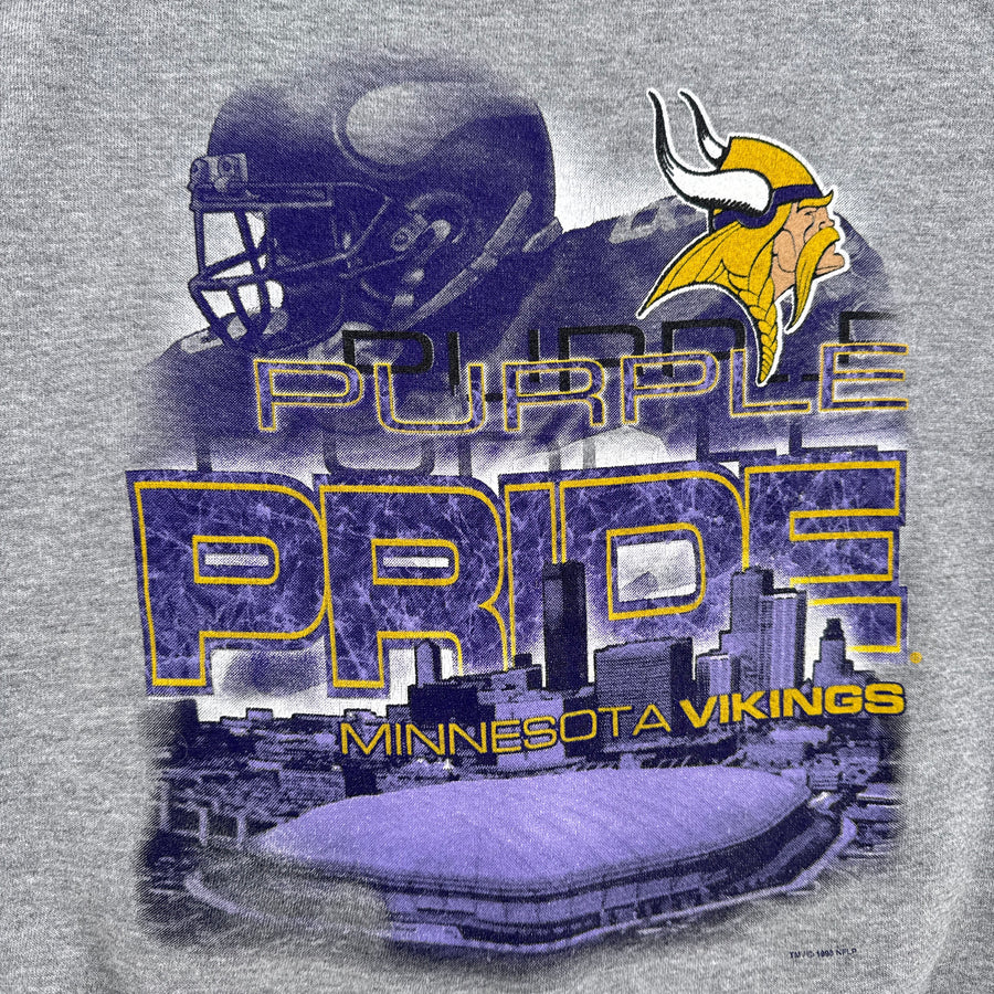 Vintage '98 Minnesota Vikings NFL Crewneck Sweatshirt
