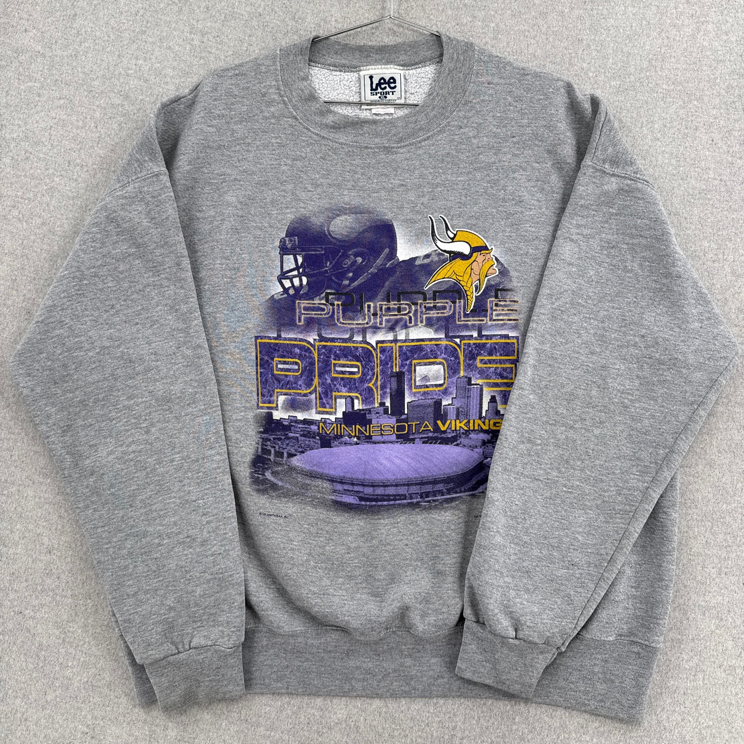 Vintage '98 Minnesota Vikings NFL Crewneck Sweatshirt